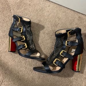 Christian louboutin black heels